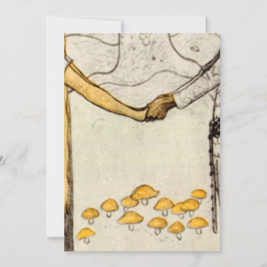 ジョン・バウアー・プリンス（影なし） 1910 招待状 (正面)