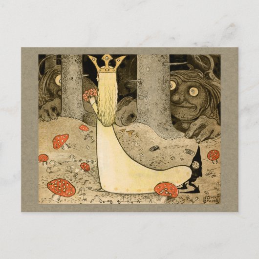 ジョン・バウアー・プリンセス・ダガとトロールCC0807 ポストカード (正面)