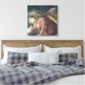 ジョン・バウアー・リトル・ベース キャンバスプリント (インサイチュ (寝室))