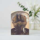 ジョン・バウアー – 古い山の小屋 ポストカード (スタンド正面)