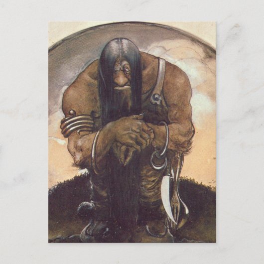 ジョン・バウアー – 古い山の小屋 ポストカード (正面)