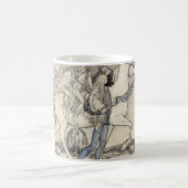 ジョン・バウアー – 彼がビットで率いた馬 コーヒーマグカップ (中央)