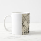 ジョン・バウアー – 彼がビットで率いた馬 コーヒーマグカップ (左)