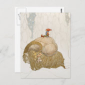 ジョン・バウアー – Julbocken ポストカード (正面/裏面)