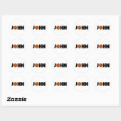 ジョン・バスケットボール ラウンドシール (シート)