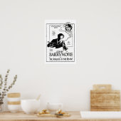 ジョン・バリモア・ジキルとハイド1920映画広告プリント ポスター (キッチン)