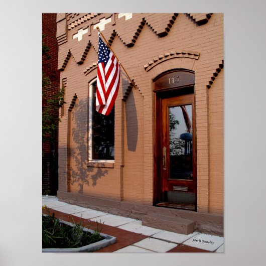 ジョン・ヒューストン・サベージ大佐の法律事務所 ポスター (正面)