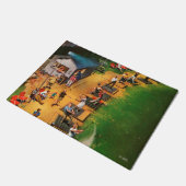 ジョン・ファルターによるゴルフ・ドライブ・レンジ ドアマット (アングル)