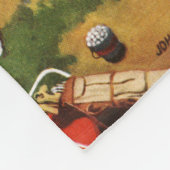 ジョン・ファルターによるゴルフ・ドライブ・レンジ フリースブランケット (角)