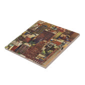 ジョン・ファルターによるニューヨーク市の鳥瞰図 タイル (側面)