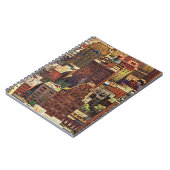 ジョン・ファルターによるニューヨーク市の鳥瞰図 ノートブック (左側)