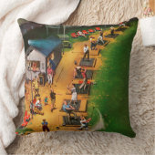 ジョン・ファーターによるゴルフ練習場 クッション (ブランケット)