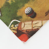 ジョン・ファーターによるゴルフ練習場 フリースブランケット (角)