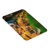 ジョン・ファーターによるゴルフ練習場 マグネット (右側)