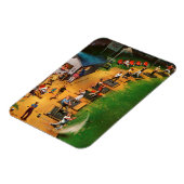 ジョン・ファーターによるゴルフ練習場 マグネット (左側)