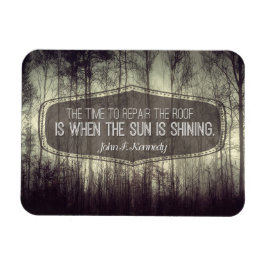 ジョン・フィッツジェラルド・ケネディ感動的引用文修理 マグネット