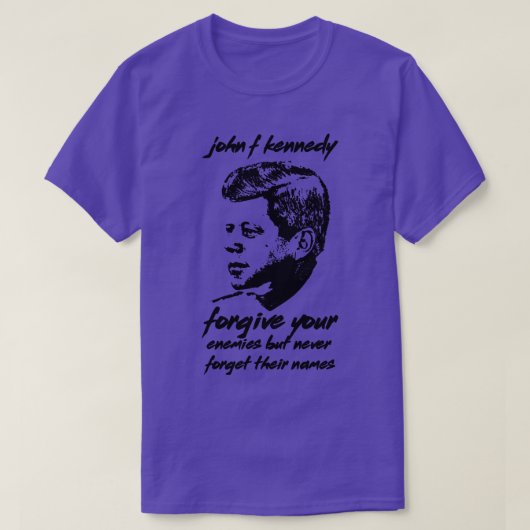 ジョン・フケネディ引用文 Tシャツ (デザイン正面)