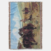 ジョン・フレデリック・ヘリング秋1846 スローブランケット (正面縦)