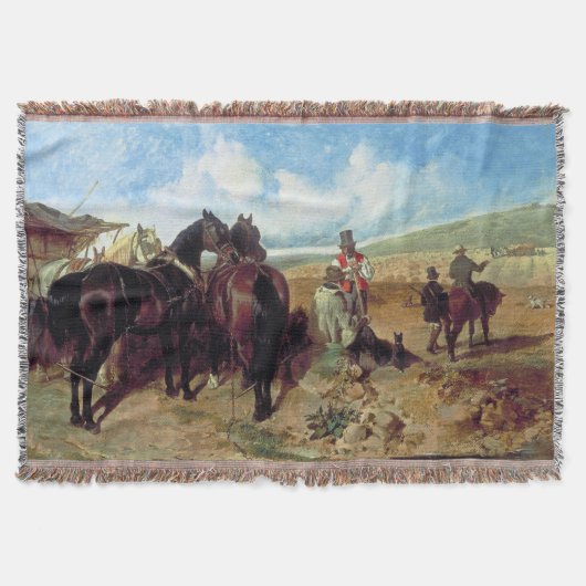 ジョン・フレデリック・ヘリング秋1846 スローブランケット (正面)