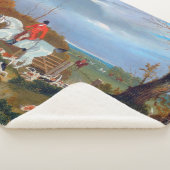 ジョン・フレデリック・ヘリング「サフォークの狩猟」1833 シェルパブランケット (3/4)