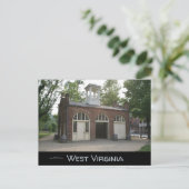 ジョン・ブラウンの砦(ハーパーズ・フェリー)ウェストバージニア州 ポストカード (スタンド正面)