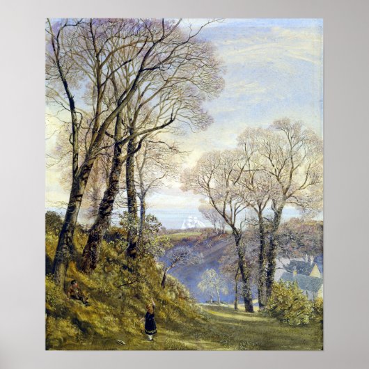 ジョン・ブレット2月のワイト島 ポスター (正面)