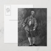 ジョン・ブロートン、1842年、ロス編F.刻印 ポストカード (正面/裏面)