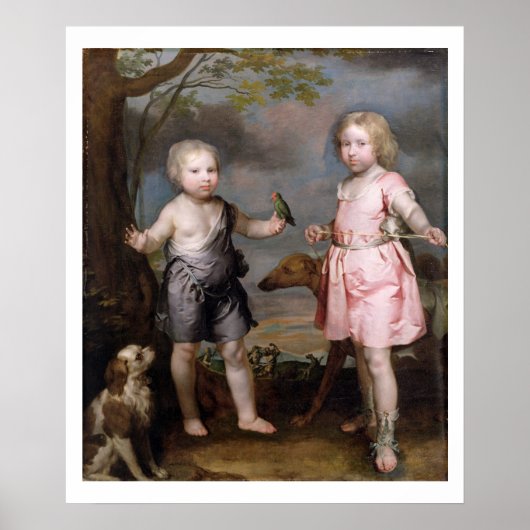 ジョン・ヘイ卿とチャールズ卿(後にエスター卿) ポスター (正面)