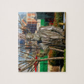 ジョン・ペムバートン像ジョージアジグソーパズル ジグソーパズル (縦)