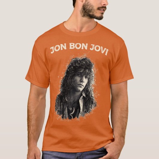 ジョン・ボン・ジョヴィ Tシャツ (正面)