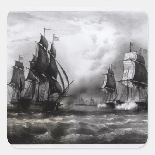 ジョン・ポール・ジョーンズの「レンジャー」船, 1793 スクエアシール (正面)