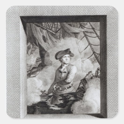 ジョン・ポール・ジョーンズ スクエアシール (正面)