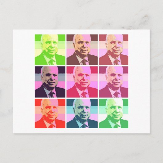 ジョン・マケイン ポストカード (正面)