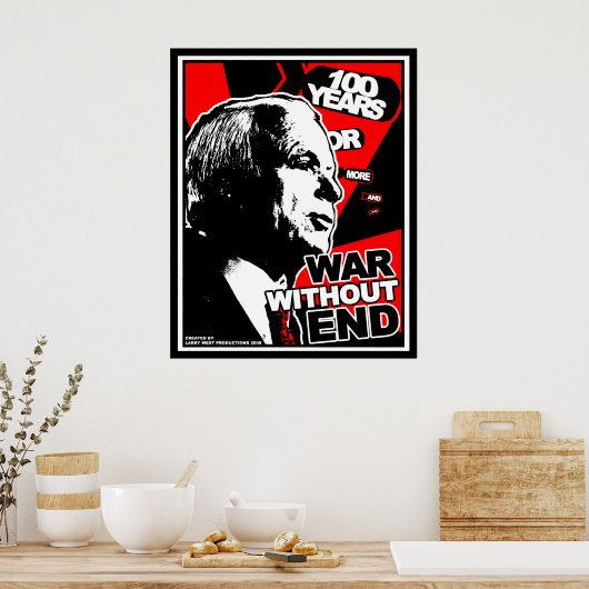 ジョン・マケイン:終わりのない戦争 ポスター (キッチン)