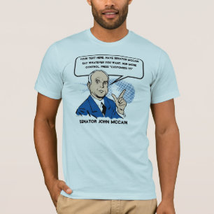 ジョン・マケインSezのTシャツ Tシャツ