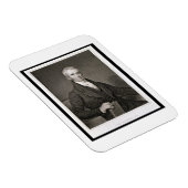 ジョン・マーシャル（1755年～1835年）、アッシャー・ブラウン刻印 マグネット (右側)