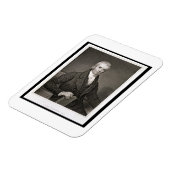 ジョン・マーシャル（1755年～1835年）、アッシャー・ブラウン刻印 マグネット (左側)