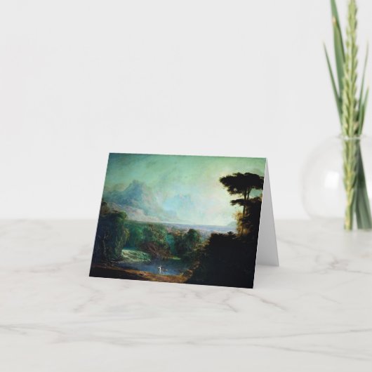 ジョン・マーチンのアルフェウスとアレトゥーサ カード (正面)