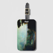 ジョン・マーチンのアルフェウスとアレトゥーサ ラゲッジタグ (正面縦)