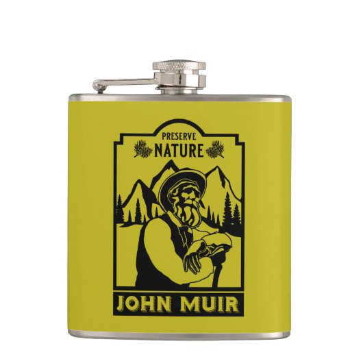 ジョン・ミュアの日 フラスク (正面)