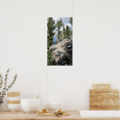 ジョン・ミュア・トレイル・ハイカー – シエラネバダ山脈 ポスター (キッチン)