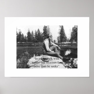 ジョン・ミュア ポスター