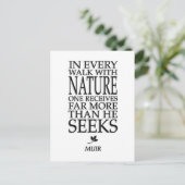 ジョン・ミュア ポストカード (スタンド正面)