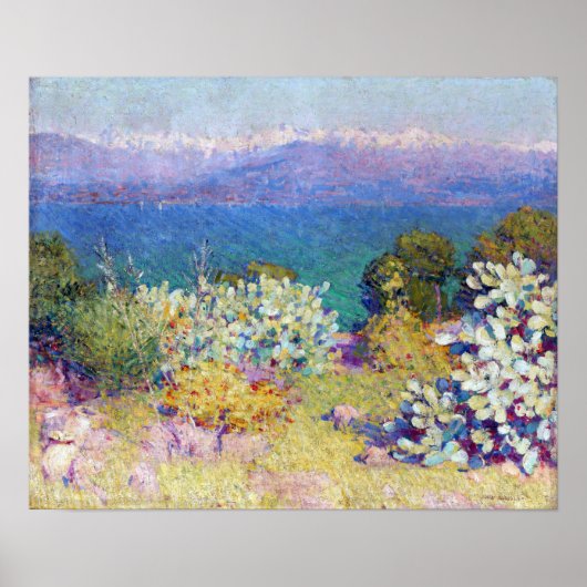 ジョン・ラッセル・イン・ザ・モーニング・アルプス・マリタイム ポスター (正面)