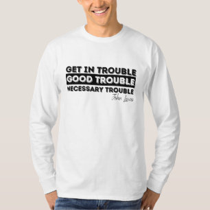 ジョン·ルイスの引用文を担当 Tシャツ