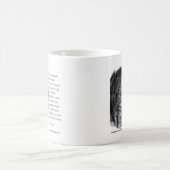 ジョン・ルイスの美しい肖像画の引用 コーヒーマグカップ (中央)