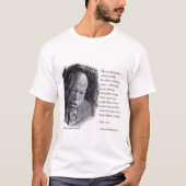 ジョン・ルイスの美しい肖像画の引用 Tシャツ (正面)