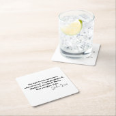 ジョン・ルイス代表、投票する権利大切は、BLM スクエアペーパーコースター (インサイチュ)