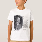 ジョン・ルイス 引用 美しい肖像画  Tシャツ (正面)
