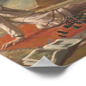 ジョン・レイヴリー:チェスの選手 ポスター (角)